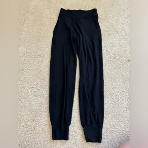 Black Lululemon align joggers